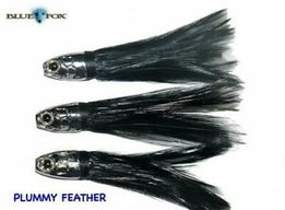 Trolling Plummies oppervlakte aas, 14 gr , black 3 st                           op=op