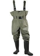 Spro PVC CHEST WADER lichtgewicht duurzaam pvc waadpak                                       op=op