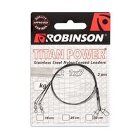 10x2 Titan Power Stainless leaders , snoek/-baars onderlijnen