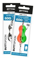 Spro Buttspoon 80 gr, Red Flasher, loodvrij