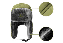 Warmte Muts Delphin Trapper Boyar, groen     beperkte voorraad, dus op=op