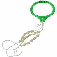 Fishfever rubberen stuitjes, 15x M, 15xL, of 15x XL, kleur transparant