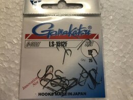 Gamakatsu Haak LS-1312F, 25 st haakmaat 10                     op=op