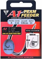 Gamakatsu fine feeder onderlinenn, 10 st, #10, 0.16mm, 100 cm