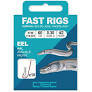Ctec fast rigs EEL, 60 cm,  0.30mm. #2;  10 stuks    op=op
