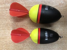 Midnight Moon Eva Float + dart Flight/  Dartdobber, 10,20, 30,40 gr.  per stuk