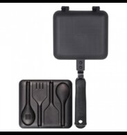 RidgeMonkey The Classic Deep Fill Sandwich Toaster Black Edition incl bestek kit,