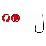 Gamagatsu onderlijnen 22 cm, LS-1310 haak 20 op nylon 0.08mm, 10 st