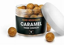 Hard Hookbaits, 20mm, 90 gr, caramel tiger crunch