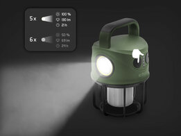 Camping Lamp Delphin Multix 3W/4400mAh, powerbank