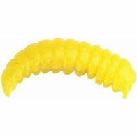 Spro imitatie wasmotten, trout master Garlic bait,  lime glitter, 15 st