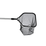 vijvernet met 1,50 teleskopische aluminium steel