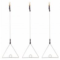 metal delta booms, 6x 15 cm